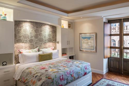 Кровать или кровати в номере Villa Colonna