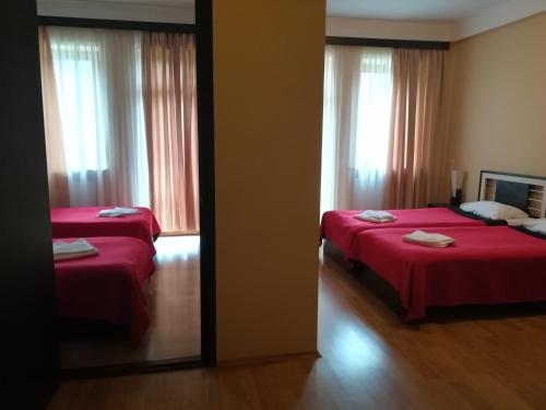 Postel nebo postele na pokoji v ubytování Hotel Hills