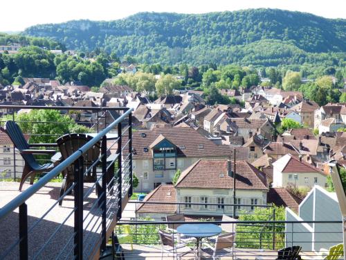 Nespecifikovaný výhled na hory nebo výhled na hory při pohledu z bed and breakfast