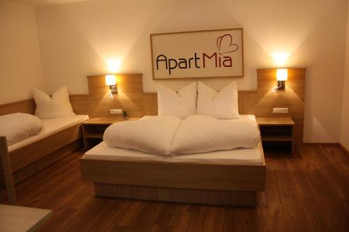 Katil atau katil-katil dalam bilik di Apart Mia