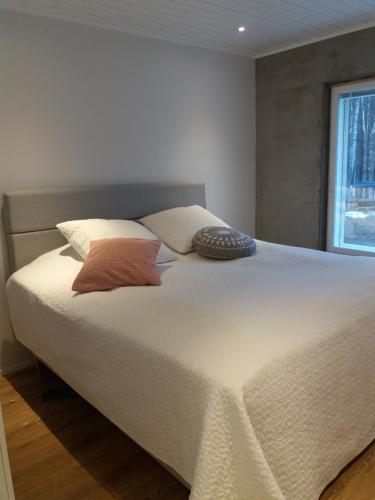Krevet ili kreveti u jedinici u okviru objekta Villa Ylikylä