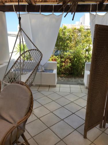 Un balcón o terraza en B&B Le Sette Vele Da Riccardo