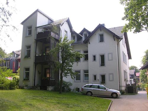 The floor plan of Hotel-Pension Königswald