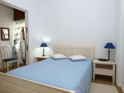 Ένα ή περισσότερα κρεβάτια σε δωμάτιο στο Rocha Praia Mar Beach Front Line Bay