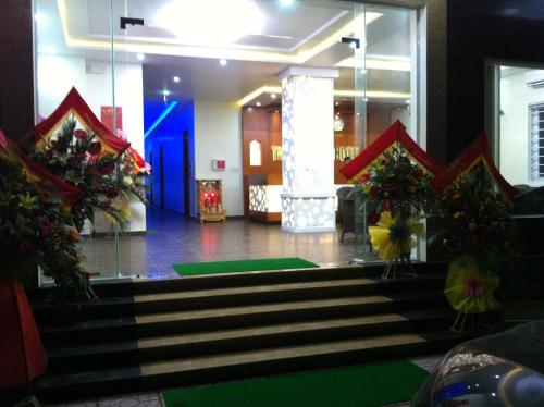 The lobby or reception area at Thanh Phat Hotel