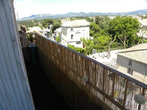 Balkón nebo terasa v ubytování Ogooué appartement entier Lumineux 94m2
