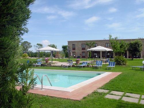 Swimmingpoolen hos eller tæt på Podere Cascatelle&Agriletizia - Cascate Naturali