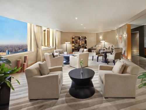Posezení v ubytování Fairmont Nile City