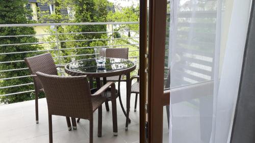 Μπαλκόνι ή βεράντα στο Apartamenty Zuza Rewal blisko plaży
