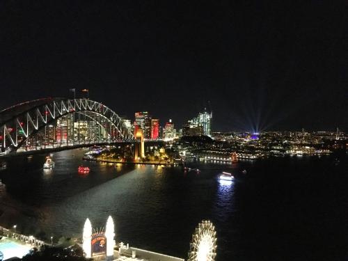 Vista generica su Sydney o vista sulla città dall'interno dell'aparthotel