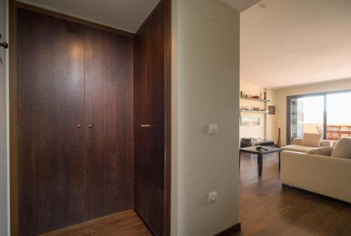 Ruang duduk di Costabravaforrent Residencial Albons