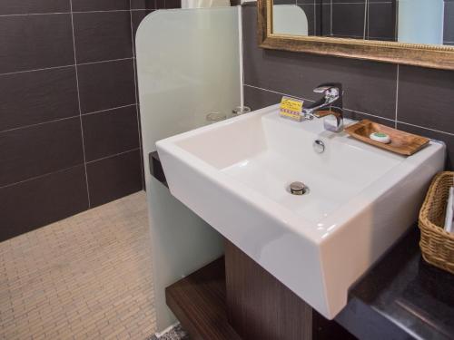 Salle de bains dans l'établissement Cloud Villa