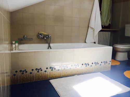 Ванная комната в Appartamento Cretaz