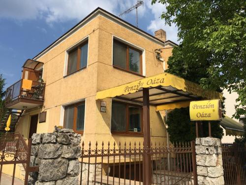 Budova, kde se penzion nachází