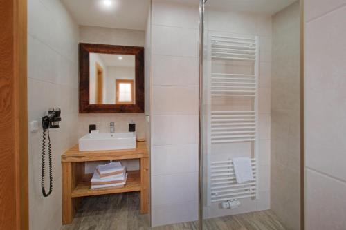 A bathroom at Haus Amann