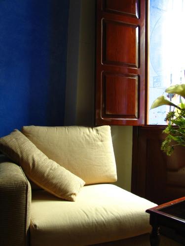 Χώρος καθιστικού στο Casa de Siete Balcones Hotel Boutique