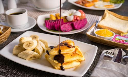 Mad på hotellet eller i nærheden