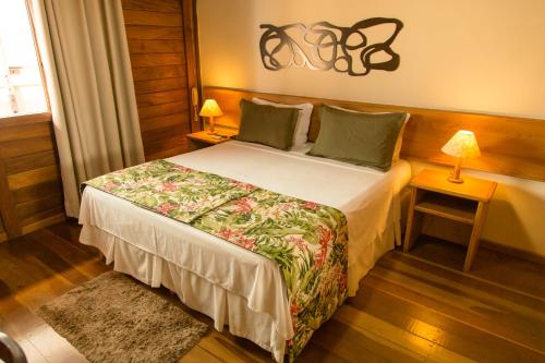 Katil atau katil-katil dalam bilik di Dunas de Itaipu