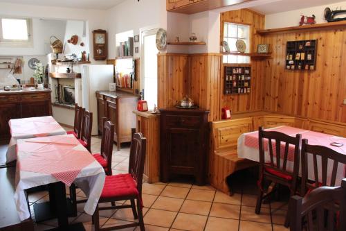 מסעדה או מקום אחר לאכול בו ב-Locanda Agnella
