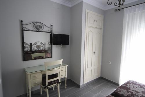 Μια τηλεόραση ή/και κέντρο ψυχαγωγίας στο Hostal Roma