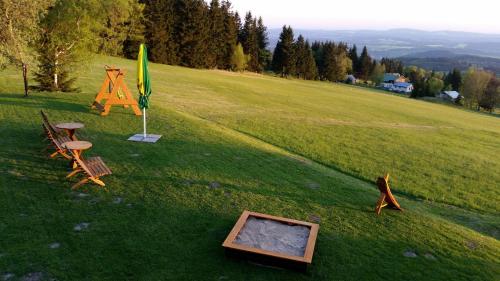 Naturlandschaft in der Nähe der Lodge