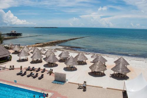 Üldine merevaade või majutusasutusest Landmark Mbezi Beach Resort pildistatud vaade