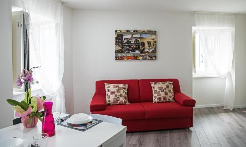 Χώρος καθιστικού στο JOIVY Apartments - Trieste Goldoni