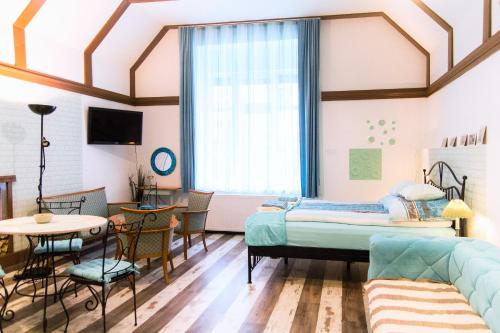 Posteľ alebo postele v izbe v ubytovaní Apartment Fatmagül