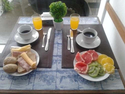 Opcions d'esmorzar disponibles a Hotel Playa Brava