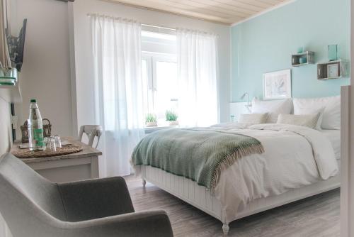 Ένα ή περισσότερα κρεβάτια σε δωμάτιο στο Haus Ottenlock