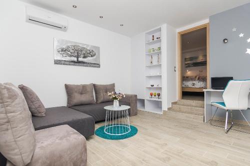 Posezení v ubytování Apartments Zina