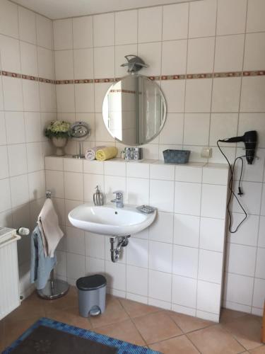 Kylpyhuone majoituspaikassa Paulsberg-Lodge