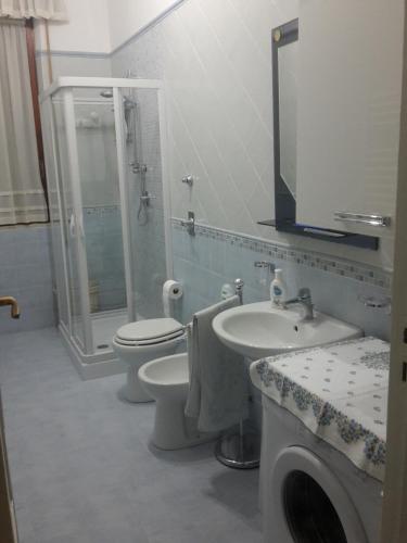 パチェーコにあるDatterinaのバスルーム(トイレ、洗面台、シャワー付)