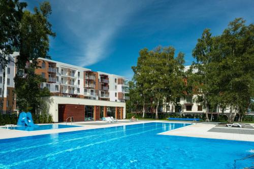 Bazén v ubytovaní LUX Apartament Polanki - Kołobrzeg alebo v jeho blízkosti