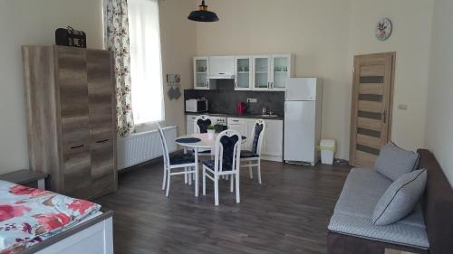 Kuchyňa alebo kuchynka v ubytovaní Apartment Marienbad Hlavni 131/50