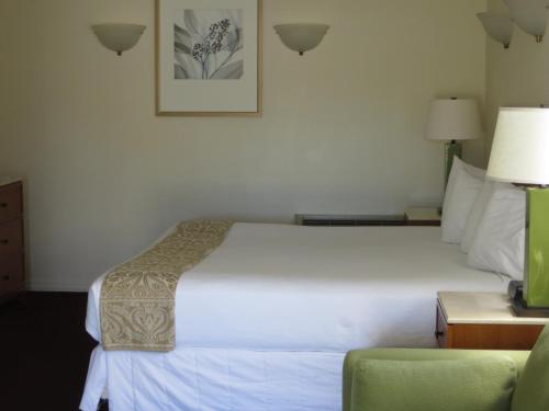Ein Bett oder Betten in einem Zimmer der Unterkunft Central Motel - Inverness