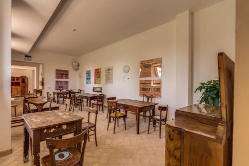Гостиная зона в ecOstello Magliano Sabina
