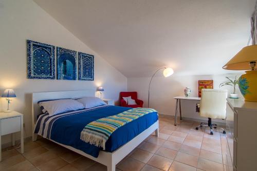 Giường trong phòng chung tại PENTHOUSE three bedrooms