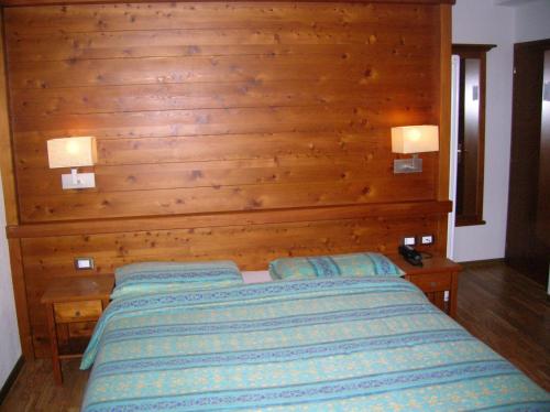 Hotel Villa Fosineにあるベッド