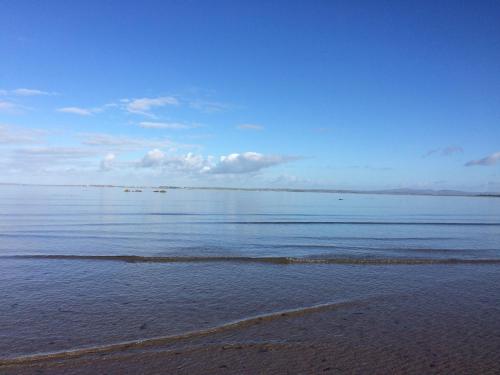 a view of the ocean from the beach at Coach Field Camp in Camp