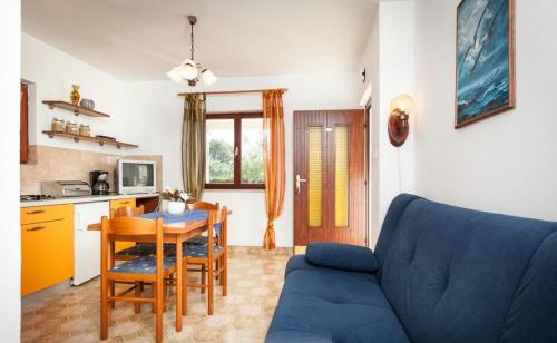 Kuchyň nebo kuchyňský kout v ubytování Apartments Hrvatin