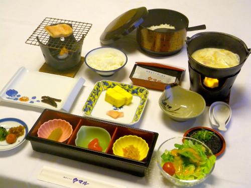 Makanan di atau berdekatan ryokan