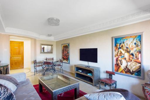 The Pearl Apartment with Rooftop Sun Deck - Hivernage Quarter - By Goldex Marrakech - Housity