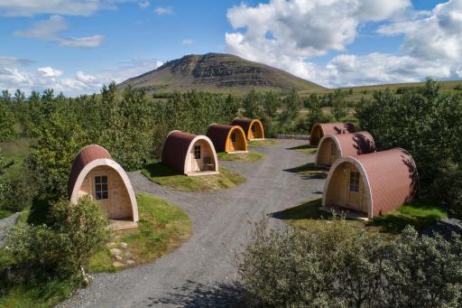 Fossatun Camping Pods & Cottages - Sleeping Bag Accommodation - Housity