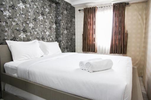 Homey 1BR @ Mutiara Bekasi Apartment By Travelio - Housity