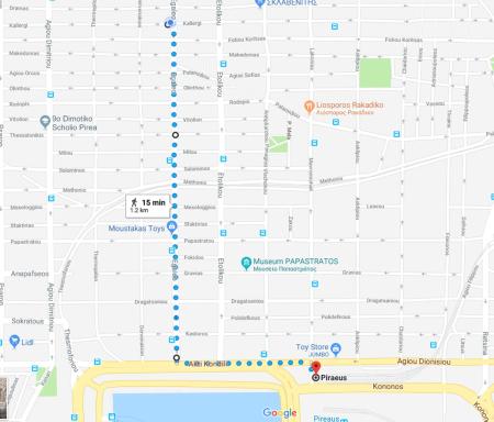 Small apartment 10 min (walk) from Piraeus port - Housity