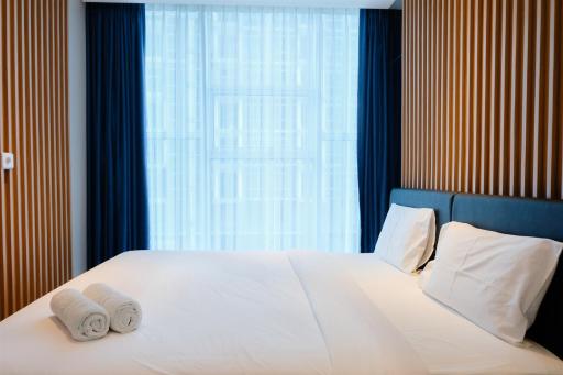 Chic 1BR Brooklyn Alam Sutera Apartment near IKEA By Travelio - Hizvo