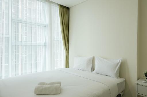 Simply and Relax 1BR at Brooklyn Alam Sutera Apartment By Travelio - Housity