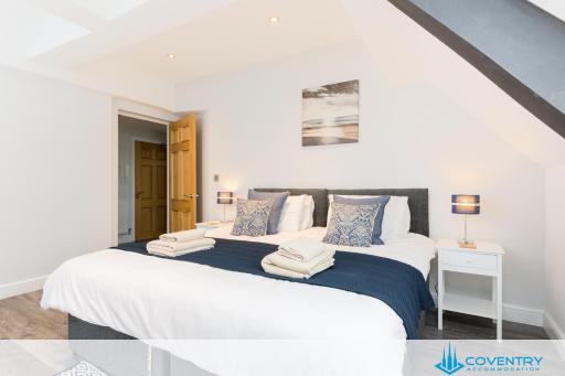 2 Bedroom Apartment, NEC, HS2, BHX, JLR - Devereux House, Hosted By Coventry Accommodation - Housity