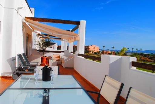 Penthouse Mar Menor Golf Resort - Stylish, Bright - Housity